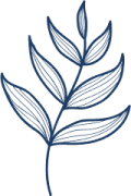 Blue Leaf Graphic